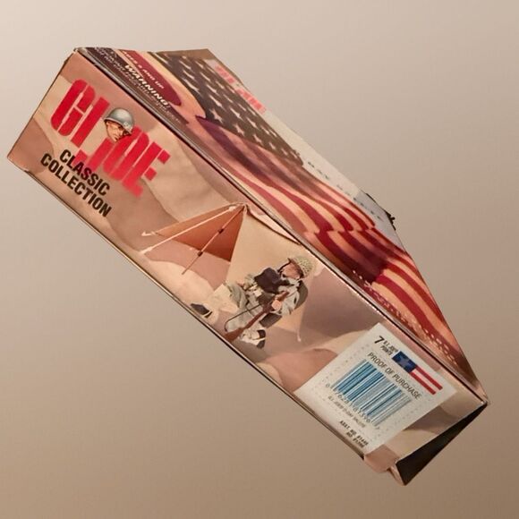 NIB 1997 GI Joe Classic Collection D-Day Salute Articulated Action Figure Sealed - Picture 8 of 12